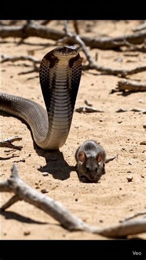 king cobra snake catching mouse, cobra snake catching mouse