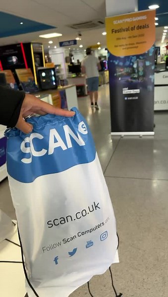 Don’t forget to grab a free goody bag in-store today… #scanintelgamerdays | Scan Computers UK