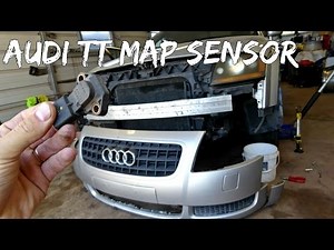 AUDI TT MAP SENSOR REMOVAL REPLACEMENT 1.8 Turbo