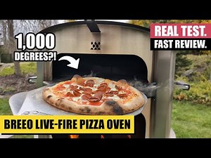 FAST REVIEW | Breeo LIVE-FIRE Pizza Oven Soars in Temps