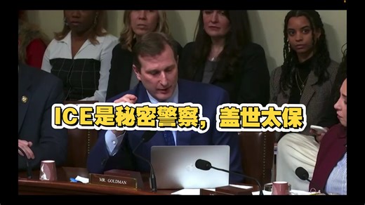纽约州民主党众议员丹·戈德曼称美国移民及海关执法局（ICE）为“盖世太保”辩护