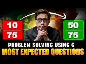 2nd Sem Computer Science Most Repeated Questions | Top 15 Imps - Problem Solving Using C