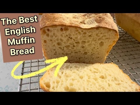 Easy English Muffin Bread-Perfect for Toasting!