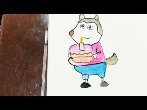 Haw to draw wolfoo step by step drawing for kids