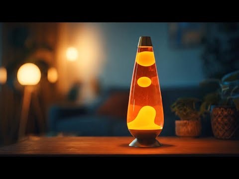 Lava Lamp Loop (1+ Hour) | Retro Calm Ambience for Relaxation (No Music)