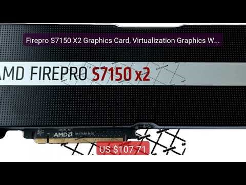 Firepro S7150 X2 Graphics Card, Virtualization Graphics Workst... — Hot Deal 2026 | Limited Offer!