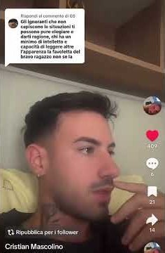 Christian di Temptation Island torna a parlare sui social: ecco l'ultimo video