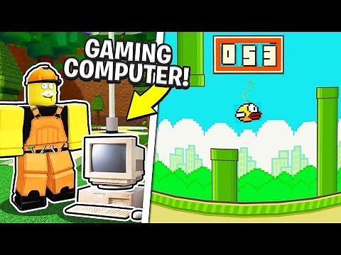 The First WORKING GAMING COMPUTER In Build a Boat