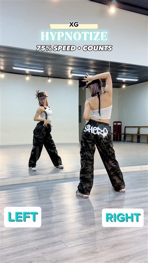 XG ‘Hypnotize’ Dance Tutorial (Slow+Counts) #xg #hypnotize #xghypnotize #dancetutorial