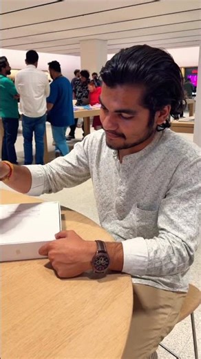 iPad Pro M5"Unboxing My New iPad from Apple Store Saket Epic Surprise Inside! #ipad #apple #iphone