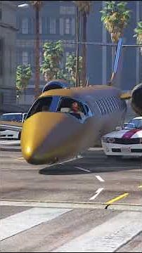Emergency Landing Challenge! ✈️😱 #viral #gta #gtav #levelupmaster #gaming #gta5clips#shorts #funny