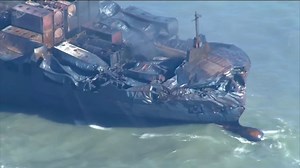 Captain arrested over manslaughter after oil tanker and cargo ship crash https://i.stv.tv/3Dzq5CP | STV News