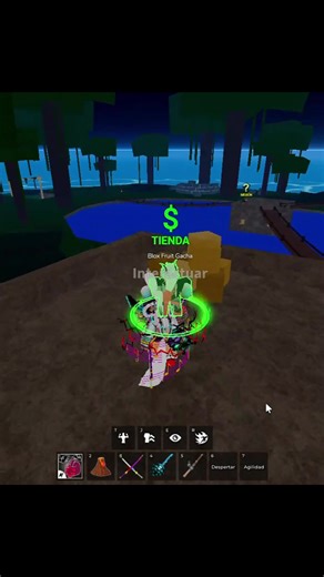 Sacando Fruta Mítica en Blox Fruits