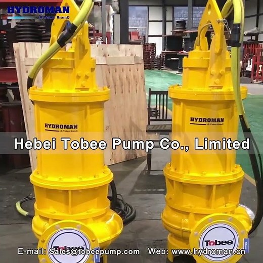 Hydroman® Submersible Sewage Pump for Waste Water Treatment