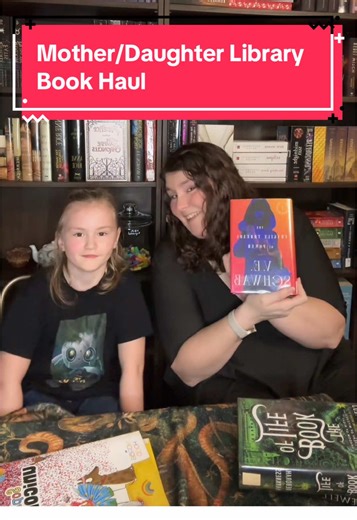 Check out our Mother/Daughter library book haul, featuring my special helper, Tilly Star! #librarybookhaul #raisingbookworms #bookdragons #motherdaughtergoals #bookishthoughts