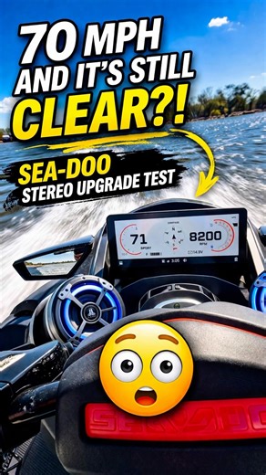 Over 70 MPH… and You Can STILL Hear the Music 😳 | Sea-Doo Stereo Upgrade