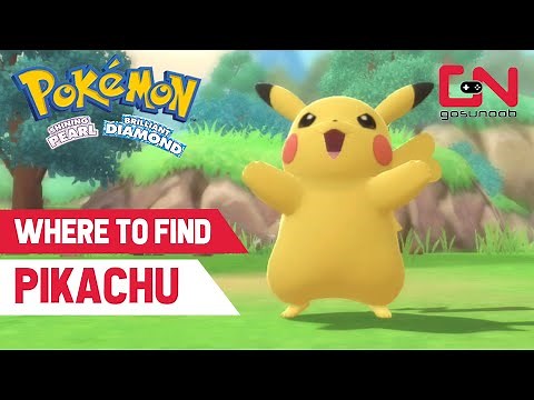 How to Catch Pikachu in Pokemon Brilliant Diamond and Shining Pearl