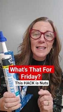 What's That For Friday - Wire nut hack you gotta try. #diy #caulk #electric #wtf #hack