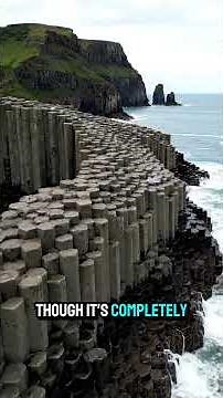 This is Giant’s Causeway — one of the most unique natural landmarks in the world.