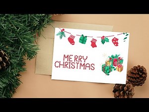 How to Create Printable Christmas Card and Envelope in Canva (Step-by-Step!)