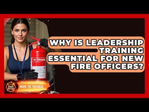 Why Is Leadership Training Essential For New Fire Officers? - Inside the Firehouse