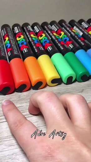 Creating Cool Drip Effect Drawings with Posca Markers