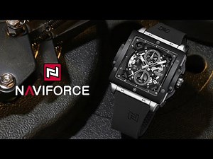 LATEST DESIGN OF Oct 2024丨NAVIFORCE Watch NF8064 Quartz Chronograph Movement New Arrival Display