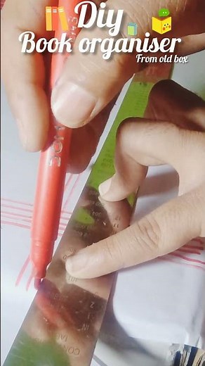 diy day 19 ,diy book organiser #diy #craft #art #books #trending #shorts #ytshorts