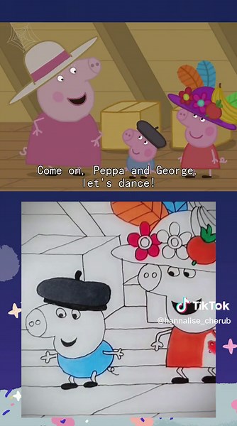 Exploring Granny and Grandpa's Attic with Peppa Pig and George