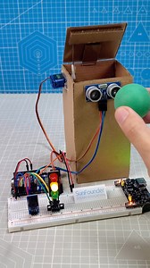 74K views · 341 reactions | How I Made a Smart Trash Can With Sensors 勞#Arduino #SmartTrashCan #DIYProjects #STEMEducation #TechGadgets | SunFounder OpenSource | Facebook