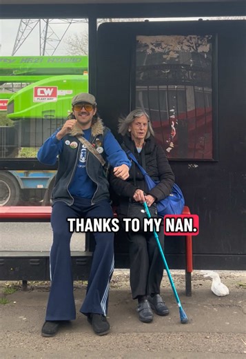 I love my Nan & I love her style 🤗😍 It’s always fun when I turn up and I’m matching with Nan too! Tell your grandparents you love them. Dress up nice when you see em next. Tell em I said hi & peace, love, pie n mash!!! #dopamine #audhdtok
