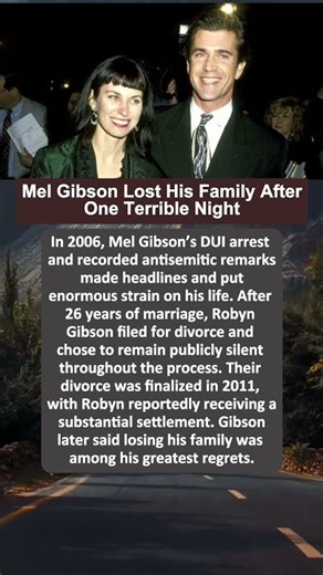 Mel Gibson Lost His Family After One Terrible Night A Powerful Life Lesson