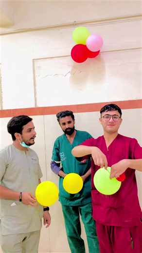 Balloon Inhaling Experiment at Abbasihospital