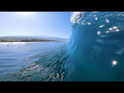 SURFING POV - MORNING GLASSY BARRELS