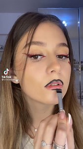 🌟 RED BLACK MAKE UP LOOK 🥰🥰🥰 | Tutorial Makeup dan Fashion