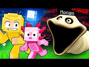 Playing As HUNGRY WORMS To Prank My Friends in Minecraft
