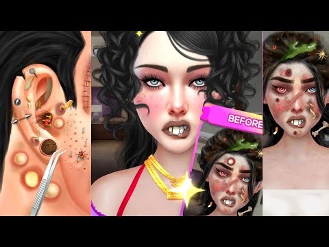 ASMR Makeup Animation | Relaxing Virtual Glam Transformation
