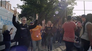 All around the world, Amazon employees give back in their communities. See what one group did for students and teachers in Pennsylvania. Check out the full story here: https://blog.aboutamazon.com/operations/delivering-the-good-and-the-goods | Amazon Jobs