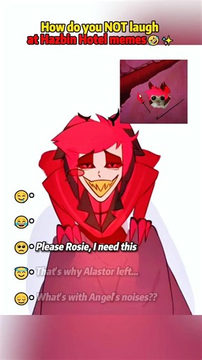 How do you NOT laugh at Hazbin Hotel memes🤣✨#hazbinhotel#memes