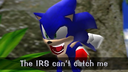sonic evades his taxes | Fandom
