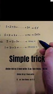 How to add numbers by simple and fast trick ? addation of nbers? #calculate #amount #situation