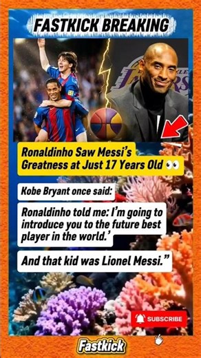 Ronaldinho Predicted Messi’s Greatness at 17 👀