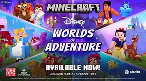 Minecraft reveals Disney Worlds of Adventure DLC