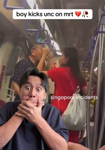 Heartwarming MRT Moment with Uncle in Singapore