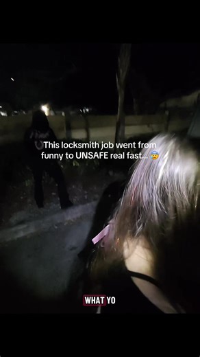 I thought the first creepy interruption was bad… then he came back 😰🤢 #locksmith #carkeys #locksmithlife #southflorida #keyro