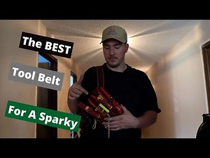 The BEST Electricians Tool Belt With Occidental Leather Bags