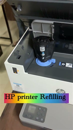 HP printer ink refilling || HP Laserjet tank MFP 2606sdw refill