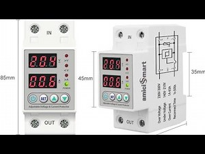 amiciSmart Automatic Over/Under Voltage and Over Load Protection Single Phase 220V, 63A