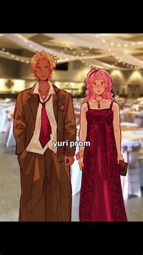 yuri at prom… happy pride month