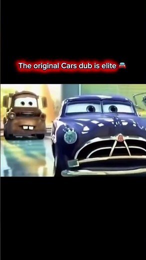 CARS ORIGINAL DUBBED AUDIO #dub #cars #disney